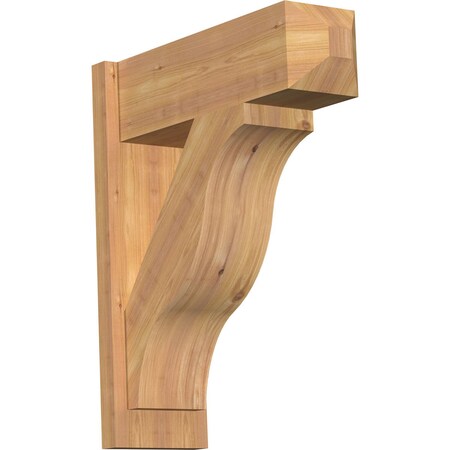 Ekena Millwork Funston Smooth Craftsman Outlooker, Western Red Cedar, 7 1/2"W x 22"D x 26"H OUT08X22X26FST04SWR